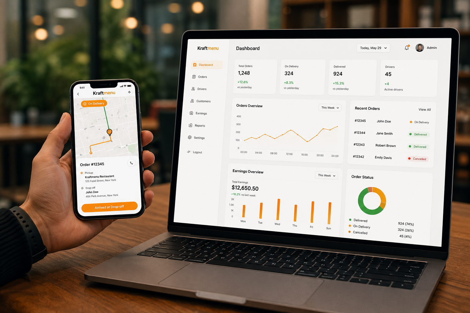 Delivery Man App