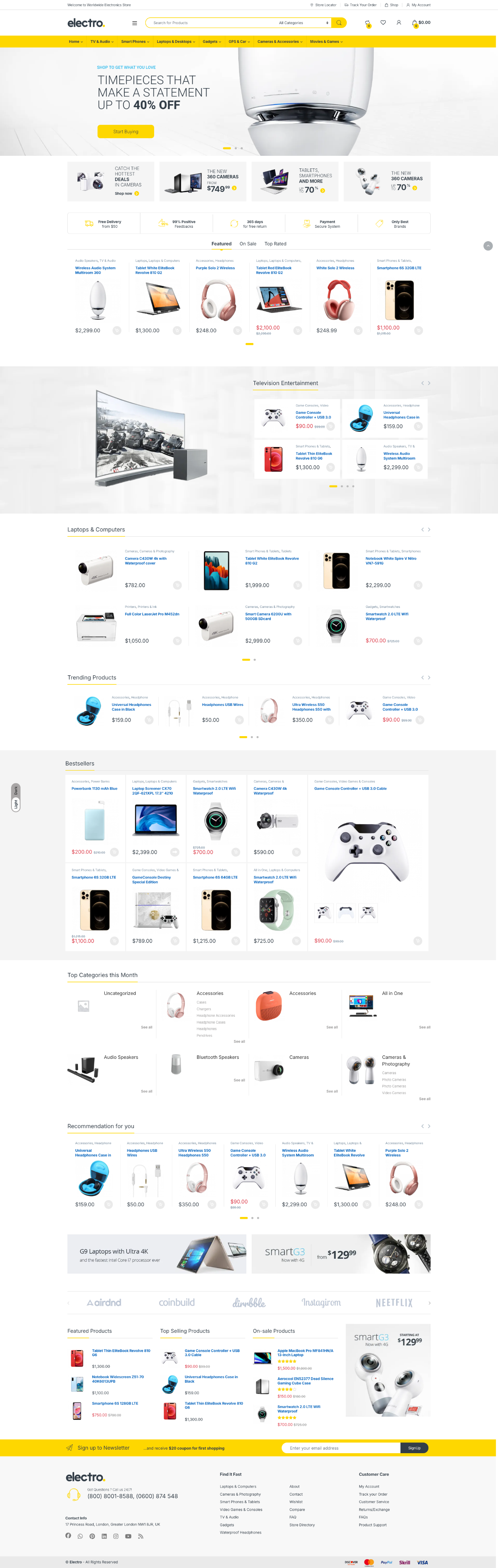 Electronic Website